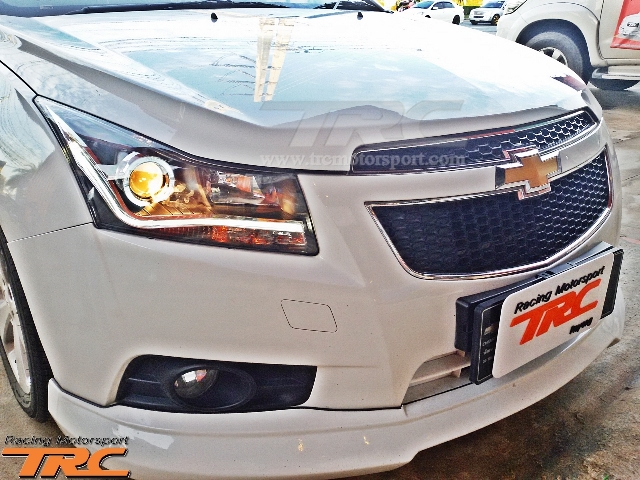 ไฟหน้า CRUZE 2011 ทรง LIGHT BAR V3.0 VLAND (ดำ)